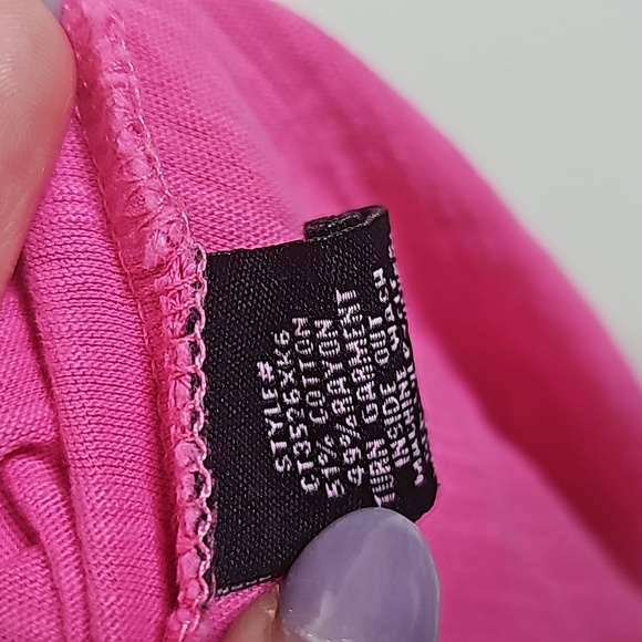 5/25 ❤️ Sanctuary Pink Front Tie Tshirt - Picture 6 of 7